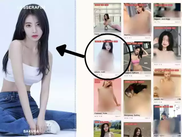 色情“深度伪造”图像在韩国大量传播。(来源:互联网)